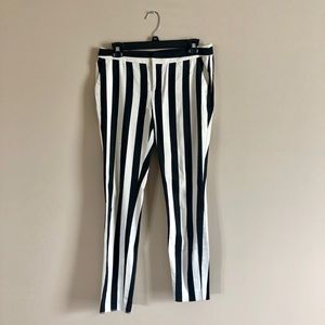 Black & White Skinny Trouser